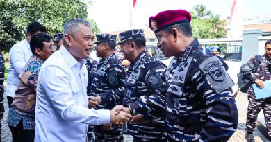 Pangkormar Hadiri Peresmian Fire Fighting Training Centre