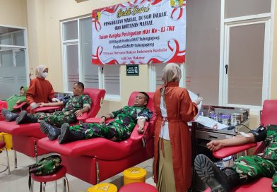 Sambut HUT ke-81 TNI, Kodim Tulungagung Gelar Donor Darah untuk Bantu Ketersediaan Stok Darah Sambut HUT ke-81 TNI, Kodim Tulungagung Gelar Donor Darah untuk Bantu Ketersediaan Stok Darah