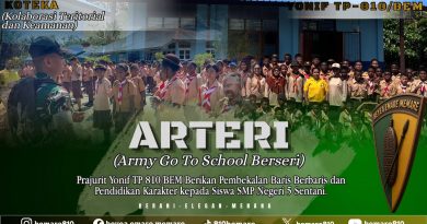 Dari Lapangan Latihan Menuju Masa Depan Bangsa, Yonif TP 810/BEM Gembleng Karakter Pelajar Papua