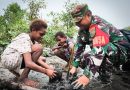 Jaga Kelestarian Lingkungan, Kodim 1710/Mimika Tanam Mangrove Sambut HUT ke-81 TNI Jaga Kelestarian Lingkungan, Kodim 1710/Mimika Tanam Mangrove Sambut HUT ke-81 TNI