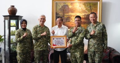 Kapuskes TNI Anjangsana ke Sesepuh TNI, Perkuat Nilai Sapta Marga dan Sumpah Prajurit