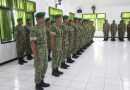 Dandim Tulungagung Pimpin Laporan Korps Kenaikan Pangkat 50 Prajurit