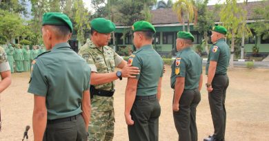 33 Prajurit Kodim 0806/Trenggalek Naik Pangkat, Dedikasi Jadi Kunci