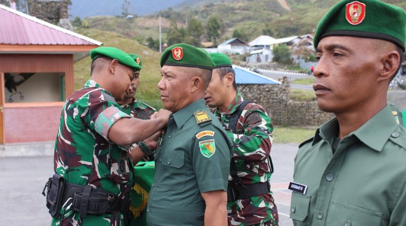 Kodim 1714/Puncak Jaya Gelar Syukuran Kenaikan Pangkat Bintara dan Tamtama