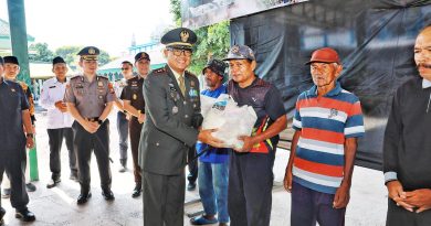 Tasyakuran HUT ke 81 TNI, Kodim Ponorogo Adakan Baksos dan Makan Gratis