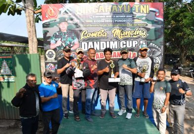 Meriahkan HUT ke 81 TNI, Kodim Ponorogo Adakan Lomba Mancing Dandim Cup 5 Meriahkan HUT ke 81 TNI, Kodim Ponorogo Adakan Lomba Mancing Dandim Cup 5