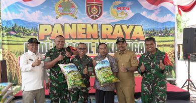 Panen Raya Padi Unggul Lokal Ngawi, Danrem Untoro Puji Produktivitas