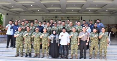 Dandim Ponorogo Hadiri Audensi Tim Verval Mabes TNI Bersama Plt. Bupati Ponorogo