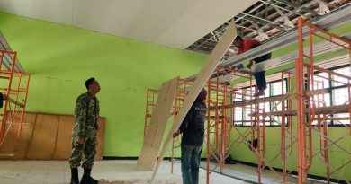 Babinsa Kodim Ponorogo Pendampingan Revitalisasi Gedung Sekolah Dorong Kemajuan Pembangunan di Desa Binaan