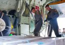 Percepat Penanganan Karhutla, TNI Kirimkan 20 Ton NaCl dan 600 Kg Dry Ice ke Palembang dan Banjarmasin