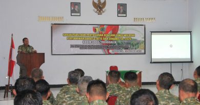 Kodim 0806/Trenggalek Sosialisasikan RRWP untuk Perkuat Pertahanan Wilayah Darat