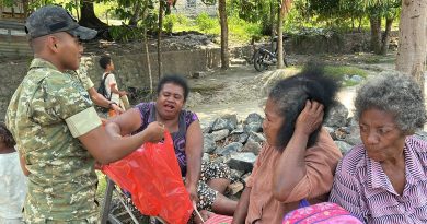 Berbagi Berkah, Prajurit Yonif TP 810/Bemare Laksanakan Jariah, Jumat Riang dan Berkah