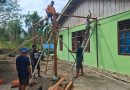Satgas TMMD Ke-130 Fokus Pembangunan RTLH Di Kampung Yamboi Gunung